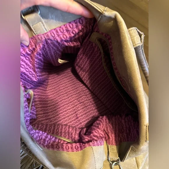 Light Grey Kelsi Dagger Leather Fringe Bag - Picture 12 of 16